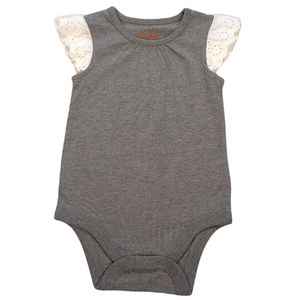 New Cat & Jack Onesie Recyled Polyester Eyelet Detail - Various Sizes